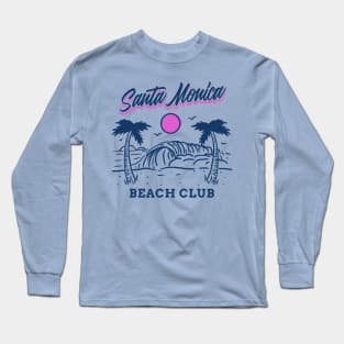 Santa Monica Beach Club Long Sleeve T-Shirt